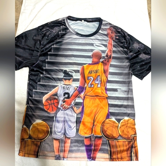 Kobe & Gianna Goes To Heaven Tee Shirt - Picture 1 of 3